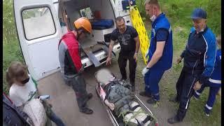 На Камчатке девочка упала с большой высоты, катаясь на тарзанке