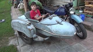 Подцепили люльку на ИЖ Юпитер Спорт.