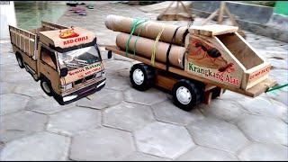 Modif Total Miniatur Pick Up L300  Jadi Mbois Dari Kardus