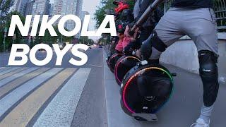 NIKOLA BOYS - Gotway Nikola group ride in Moscow