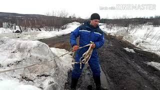 Выход Вологодского караката на весенний лед!!!!