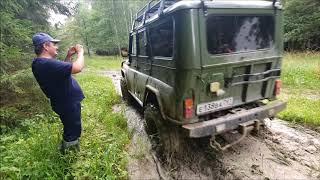 УАЗ-3151 Хантер на бездорожье UAZ Hunter off-road 4x4 4х4 покатушка Трофи-лайф 2020