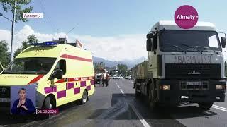 Причину возгорания пассажирского автобуса назвали в ДЧС Алматы (10.06.20)