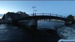 Прогулка на теплоходе по рекам и каналам г. Санкт - Петербург часть 2