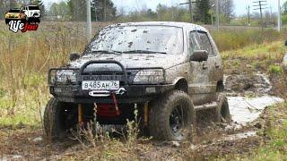 Джиперские покатушки 9 мая. Шевроле Нива на бездорожье, Нива ВАЗ 21213 off road и УАЗы. Часть первая