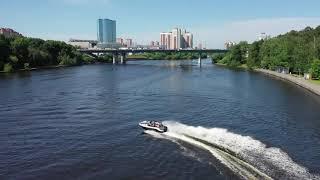 На катере до Москвы, Тишково - Речной вокзал на Phoenix 510br