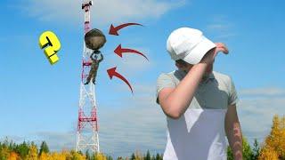 ПАРАШЮТ ИЗ МУСОРНЫХ ПАКЕТОВ, ВЫДЕРЖИТ ЛИ ЧЕЛОВЕКА?