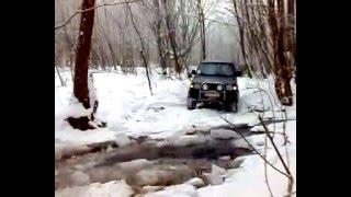 Зимняя покатушка возле с.Анталовци Закарпатье 2011г.