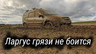 Ларгус ПОДВЁЛ?! Покатушки по осенней жиже.