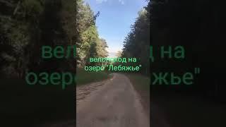 Велопрогулка на озеро "Лебяжье". Фото и съёмка в процессе езды.