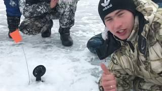 Казахстан Экстремальная Рыбалка 14 марта 2018жор щуки начинается