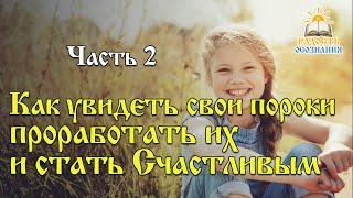 Как увидеть свои пороки, проработать их и стать. Часть 2 счастливым. Часть 2