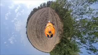Эндуро покатушки на питбайке KAYO 125 и GR 7 экшн камера insta360 one x