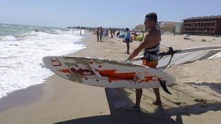 ПЛЯЖ ЗАТОКА (Одесса) WINDSURFING