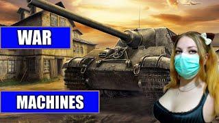 War Machines ► Танки покатушки с девушкой ► Стрим ► #2