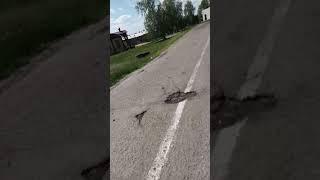 Покатушки на скутере по деревне!!! 