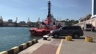 Прогулка по Одесскому морскому вокзалу.