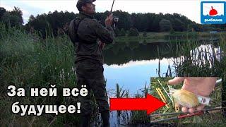 Выехал я на вечернюю зорьку на крупного карася с супер новой снастью!