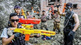 Gugu Nerf War : Suicide Squad Cid Dragon Nerf Guns Fight Destroyer XICMAN Decided Revenge