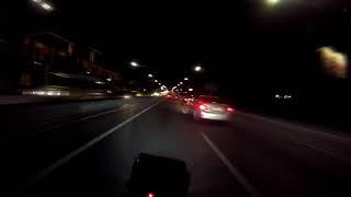 Ночные гонки на мотоциклах по Киеву часть 2 / Night motorcycle races in Kiev part 2