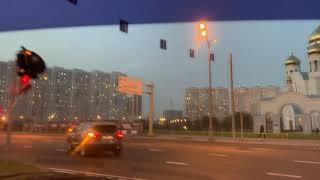 Поездка на УАЗ Патриот. Пересекаем границу Москвы и Подмосковья. Простая беседа с УАЗоводом.