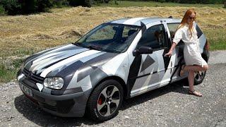 ДЛЯ МАКСА. БРОНЕВИК VW golf 4.