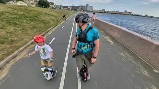 Прогулка на электротранспорте в Питере