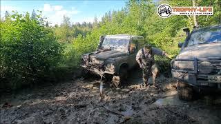 Дэф Дефендер Лэнд Ровер на бездорожье Land Rover Defender off-road 4x4 4х4 покатушка Трофи-лайф 2020