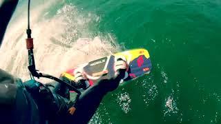 Байкал.Kitesurfing on Lake Baikal.Кайтбординг на Байкале