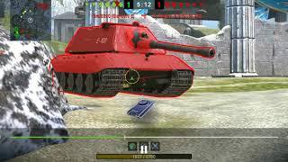 Е100 . Клан Экстрим . Саня - Delu . WOT BLITZ