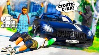 РЕАЛЬНАЯ ЖИЗНЬ БАНДИТА В GTA 5 ONLINE - ПОЙМАЛ ТЕХ, КТО СЛОМАЛ МНЕ БУГАТТИ ! Я В ШОКЕ ! SIMON
