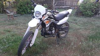 Покатушки на питбайке Racer 125