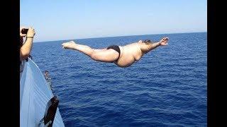 = СМЕШНЫЕ ПРЫЖКИ В ВОДУ =