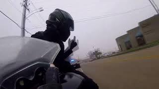 Ушел от дпс на питбайке 
