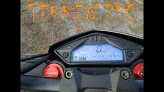Мотоцикл Tekken 250 (Тестирую спидометр)