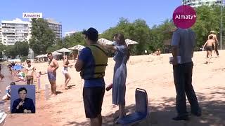 Иностранец едва не утонул в Алматы (15.06.20)