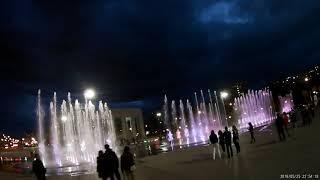 (2018.05.25) покатушки на моноколесе по Перми ("Поющие Фонтаны")