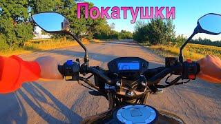 Выжал максималку на Спарке  200, ПОКАТУШКИ на мото(Spark 200)