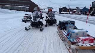 Svalbard snowmobile