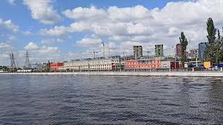 . Печатники-Устьинский мост. Поездка на белом теплоходе Москва-21. 20200822 113034