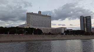 . Москва-Сити-Парк Зарядье. Поездка на теплоходе Вдохновенье. 11 августа 2020 г.