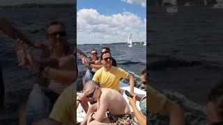 Яхта Орион. Покатушки.