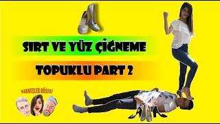 TRAMPLE - TOPUKLU İLE SIRT ve YÜZ ÇİĞNEME CHALLENGE PART 4 - FACE TRAMPLİNG HEELED SHOES TRAMPLE
