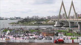 В Казани состоялось открытие экстрим парка «Урам». День города и 100 летие ТАССР