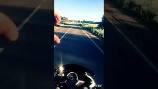 Покатушки, езда на мотоцикле с девушкой под музыку Элджея...