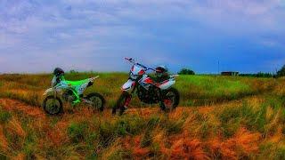 Покатушки на питбайке GR-SX 150 от первого лица