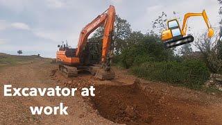 Excavator at Work | Bella Update