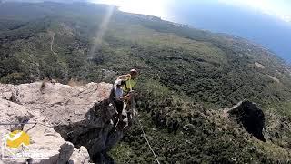 Артём Shaan-Kaya Rope Jumping with Skyline X-team in Crimea