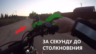 Столкнулись на питбайках | покатушки на питбайках