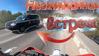 Такой встречи мы НЕ ожидали! / Покатушка на питбайке Бсе и Кайо 125 / Катаемся по горкам и песку